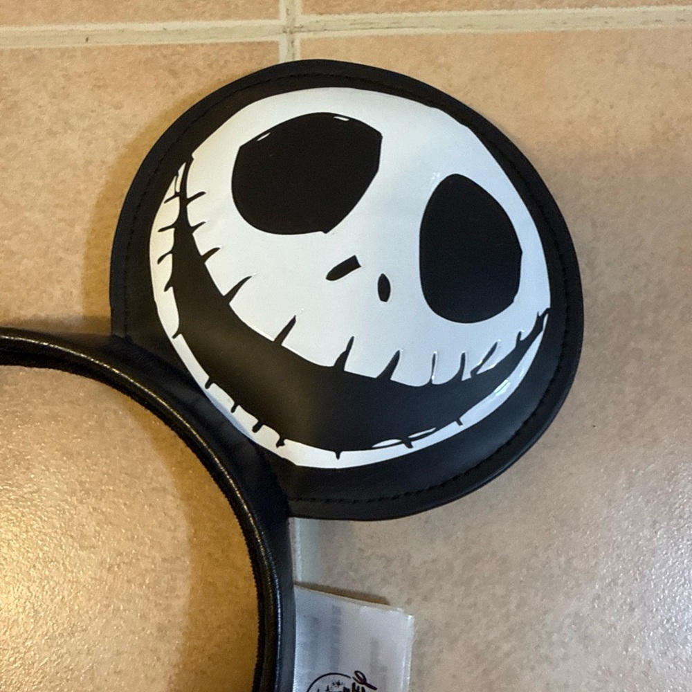 Disney Black and White Jack Skellington, Oogie boogie.zero ears headband - Picture 3 of 8